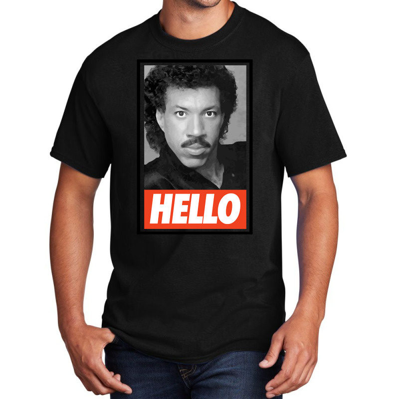 Hello Basic T-shirt by Kosdapen517 | Artistshot