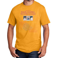 Run River North   Lonely Weather, Favorite Sweater Tour 2020 Back Basic T-shirt | Artistshot