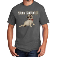 Stay Safe Forever Animal Basic T-shirt | Artistshot