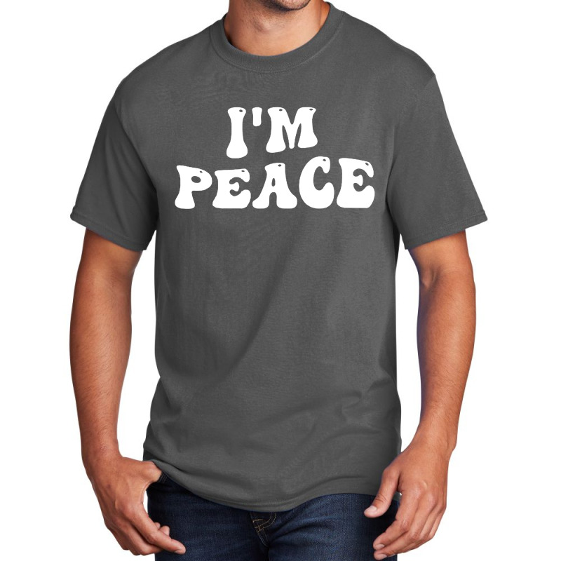 Im Peace I Come In Peace Matching Groovy Basic T-shirt | Artistshot