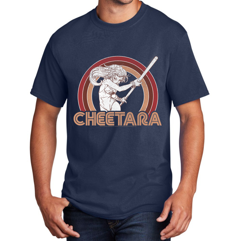 Thundercats Cheetara Retro Rainbow Premium T Shirt Basic T-shirt by cm-arts | Artistshot