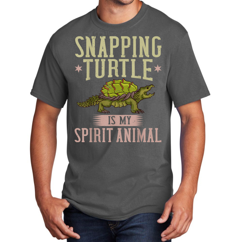 Snapping Turtle Alligator Pet Shell Basic T-shirt | Artistshot