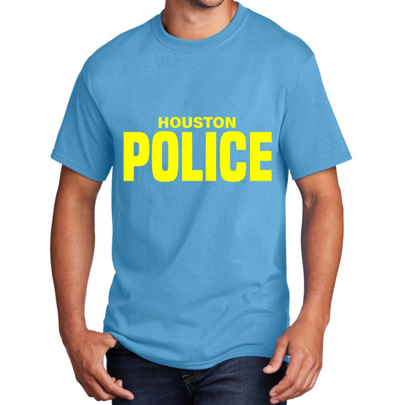 City Of Houston Police Officer Texas Policeman Uniform Duty Long Sleev Basic T-shirt | Artistshot