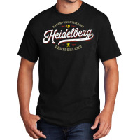 Heidelberg Germany Vintage Souvenir Travel Heidelberg Basic T-shirt | Artistshot