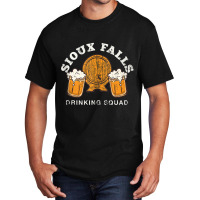 Sioux Falls Drinking Squad South Dakota Homebrewing Sd Tank Top Basic T-shirt | Artistshot