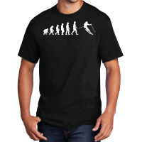 Skiing Skier Ski Winter Sports Mountains Ski Racing Alpine T Shirt Basic T-shirt | Artistshot