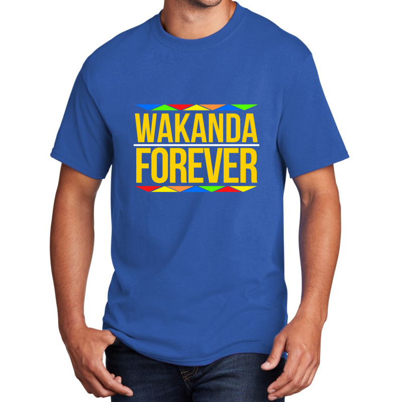 #wakandaforever Basic T-shirt by cm-arts | Artistshot