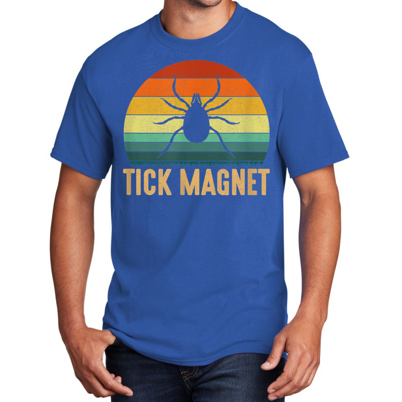 Tick Magnet Camping Tick Magnet Basic T-shirt by DevynGiorgio | Artistshot