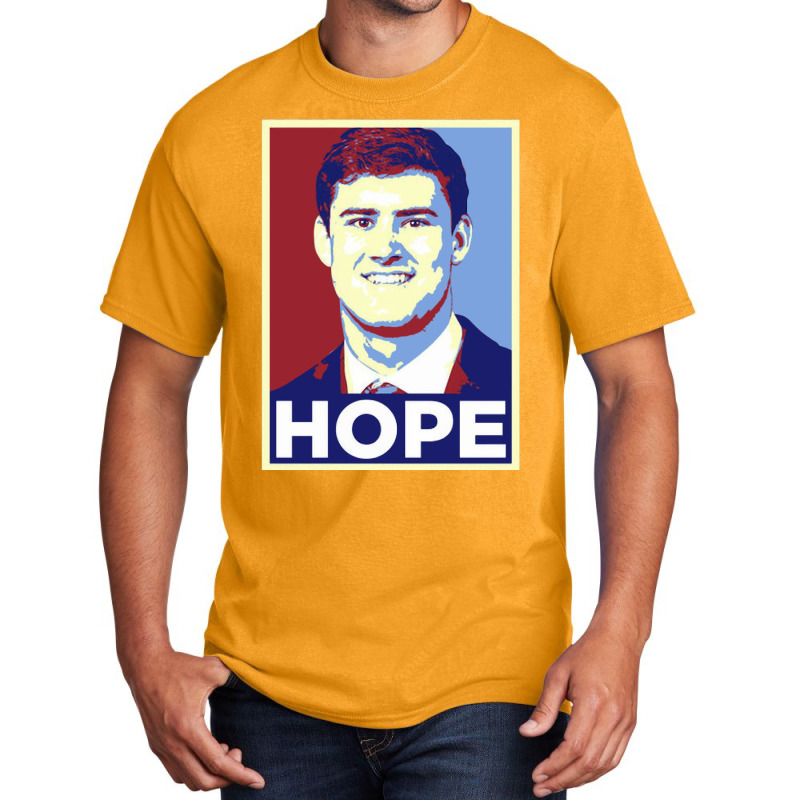 Daniel Jones Hope New York Football Draft Pick Fan T Shirt Basic T-shirt | Artistshot