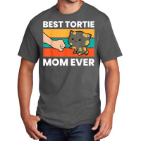 Tortoiseshell Cat Mom Best Tortie Mom Ever Basic T-shirt | Artistshot