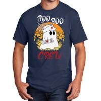 Halloween Nurse Boo Boo Crew With Bandage Basic T-shirt | Artistshot