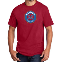 Minnesota Basketball Basic T-shirt | Artistshot