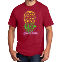 Party Mode Upside Down Pineapple Swinger Vanilla Swapping T Shirt Basic T-shirt | Artistshot