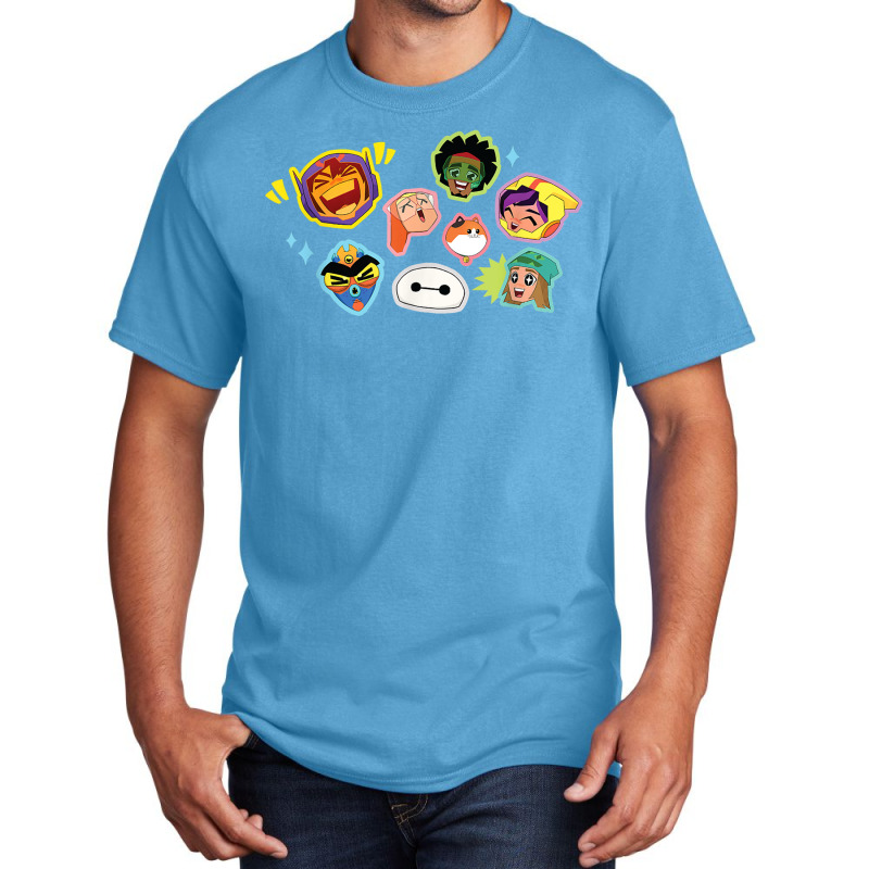 Big Heros 6 Baymax And Hiro Superheroses Kawaii Basic T-shirt | Artistshot