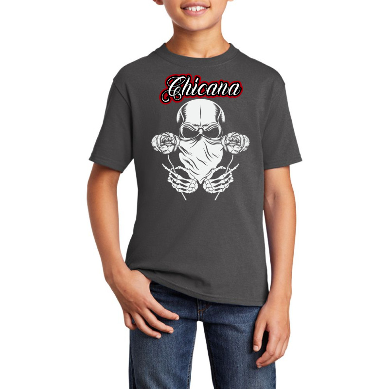 Women's La Chola Hispanic Latino Latinx Chicano Chicana Long Sleeve T Basic Youth T-shirt by cm-arts | Artistshot