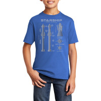 Superheavy Starship Sn15 Tshirt Starship To The Mars Mission T Shirt Basic Youth T-shirt | Artistshot