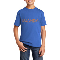 Angola City Coordinates   Luanda Tank Top Basic Youth T-shirt | Artistshot