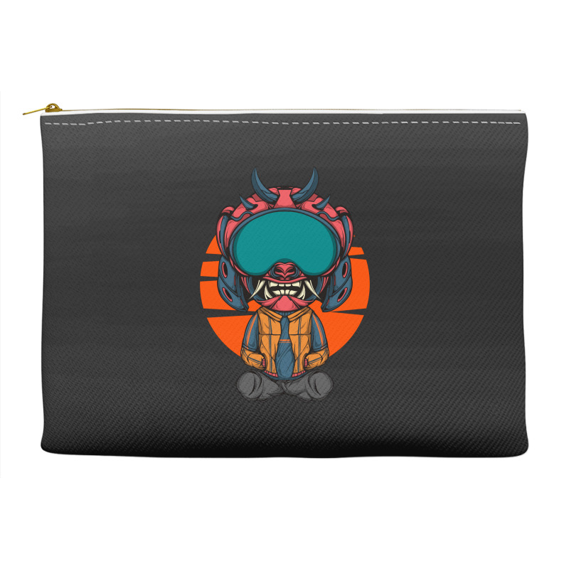 The Character With Japanese Samurai Helmet Armor Accessory Pouches | Artistshot