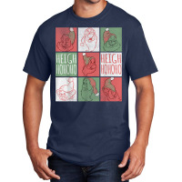 Snow White Heigh Ho Ho Ho Dwarfs Christmas Basic T-shirt | Artistshot