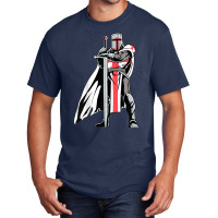 Crusader Knight Templar Basic T-shirt | Artistshot