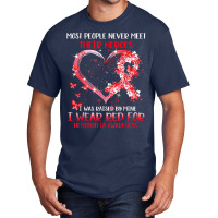 I Wear Red For Someone Special Hemophilia Awareness T Shirt Basic T-shirt | Artistshot