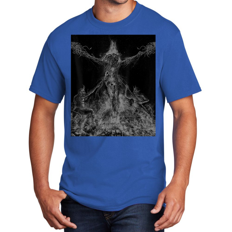 Occult Gothic Dark Satanic Unholy Witchcraft Grunge Emo Goth T Shirt Basic T-shirt by cm-arts | Artistshot