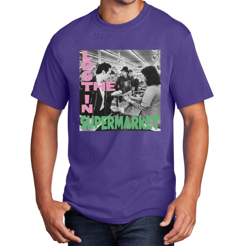 Lost In The Supermarket Basic T-shirt by AdamJacobThielman | Artistshot