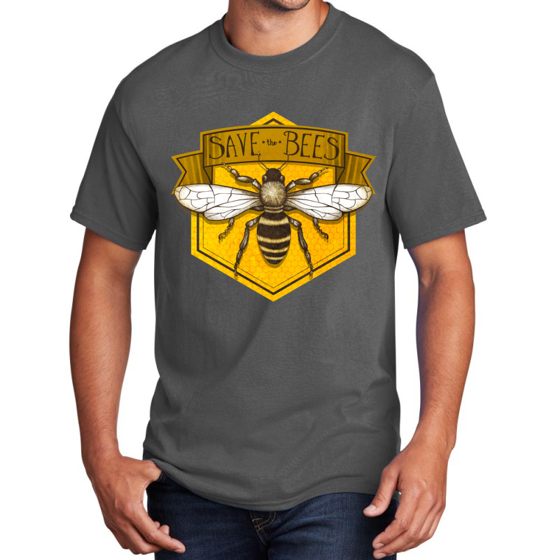 Save The Bees Basic T-shirt | Artistshot