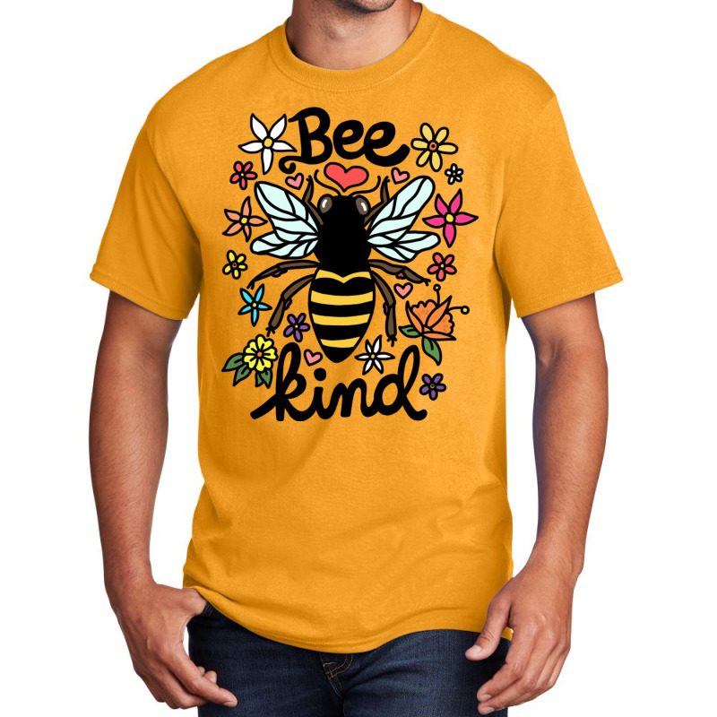 Bee Kind Basic T-shirt | Artistshot