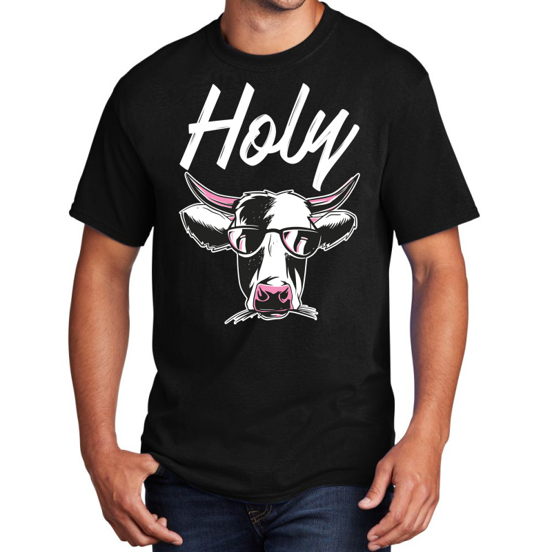 Holy Funny Cow Sweatshirt Basic T-shirt | Artistshot