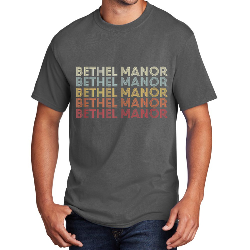 Bethel Manor Virginia Bethel Manor Va Retro Vintage Text Tank Top Basic T-shirt | Artistshot