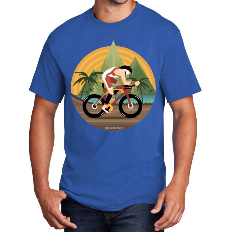 Kona Triathlete Basic T-shirt by cm-arts | Artistshot