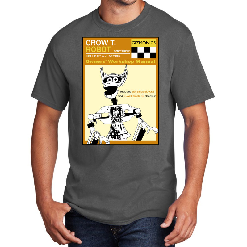 Crow T. Robot Owners Manual Basic T-shirt by cm-arts | Artistshot