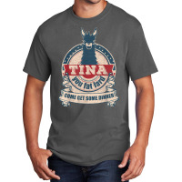 Tina You Fat Lard Come Get Some Dinner Vintage Funny Basic T-shirt | Artistshot