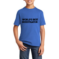 World's Best Investigator Long Sleeve T Shirt Basic Youth T-shirt | Artistshot