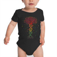 Dna Tree Life Genetics Biologist Science Earth Day Baby Bodysuit | Artistshot