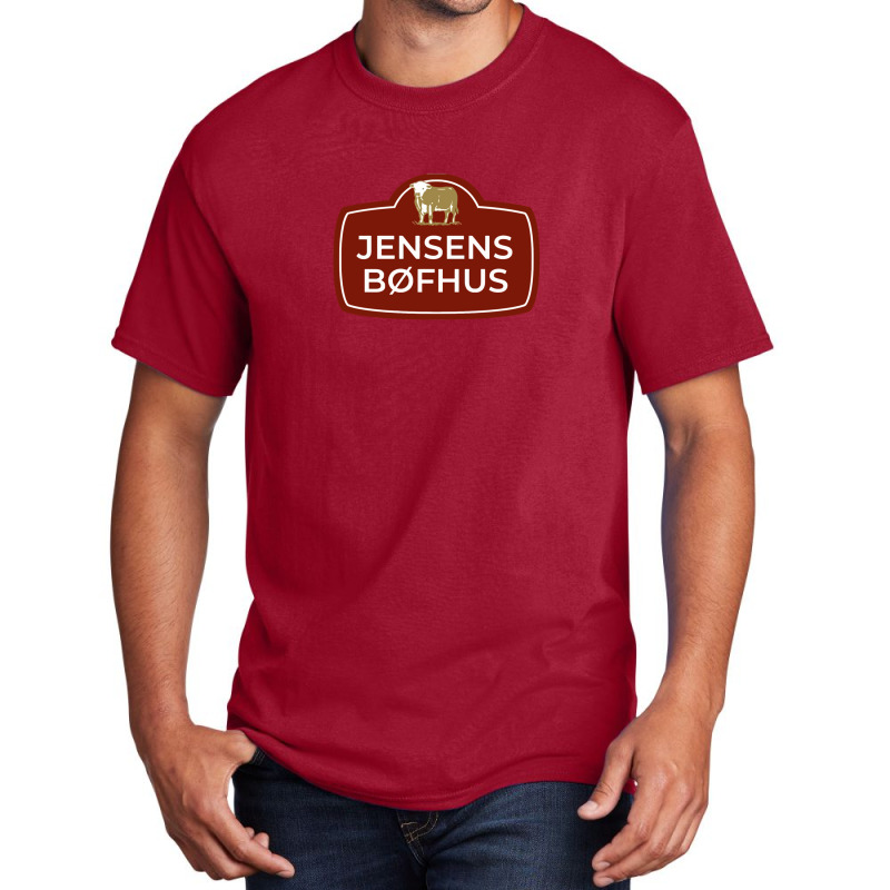 Jensen's Bøfhus Resto Basic T-shirt | Artistshot