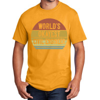 Civil Engineers   World's Okayest Civil Engineer Basic T-shirt | Artistshot