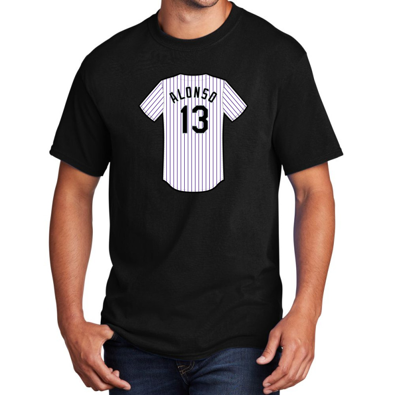 Yonder Alonso Jersey 1 Basic T-shirt | Artistshot