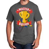 Master Builder Building Blocks Basic T-shirt | Artistshot