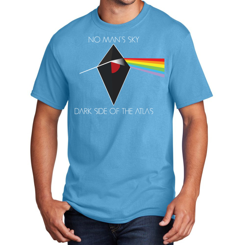 No Man's Sky Dark Side Of The Atlas Basic T-shirt by GeorgeneAnnette | Artistshot