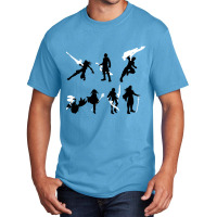 Xenoblade Party Silhouette Ver. 2 Basic T-shirt | Artistshot