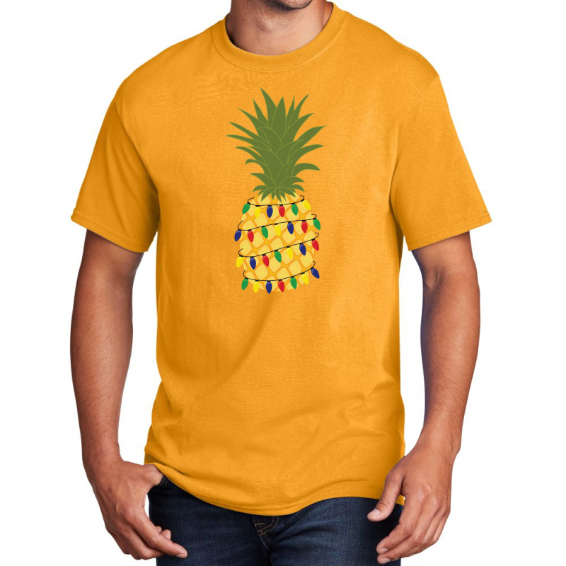 Christmas Pineapple Basic T-shirt | Artistshot