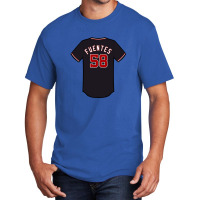 Steven Fuentes Jersey Basic T-shirt | Artistshot