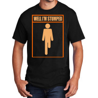 Well Im Stumped Fun Leg Amputee Prosthetic Surgery Graphic Premium Basic T-shirt | Artistshot