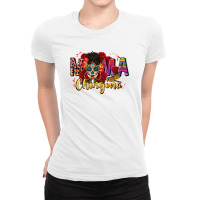 Mama Chingona Ladies Fitted T-shirt | Artistshot