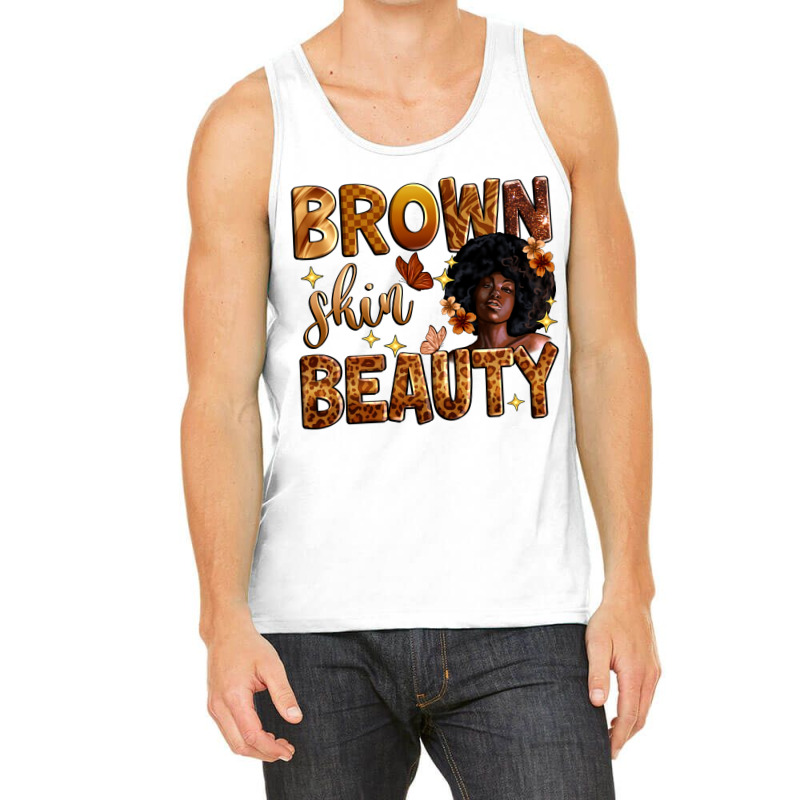 Brown Skin Beauty Tank Top | Artistshot