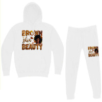 Brown Skin Beauty Hoodie & Jogger Set | Artistshot