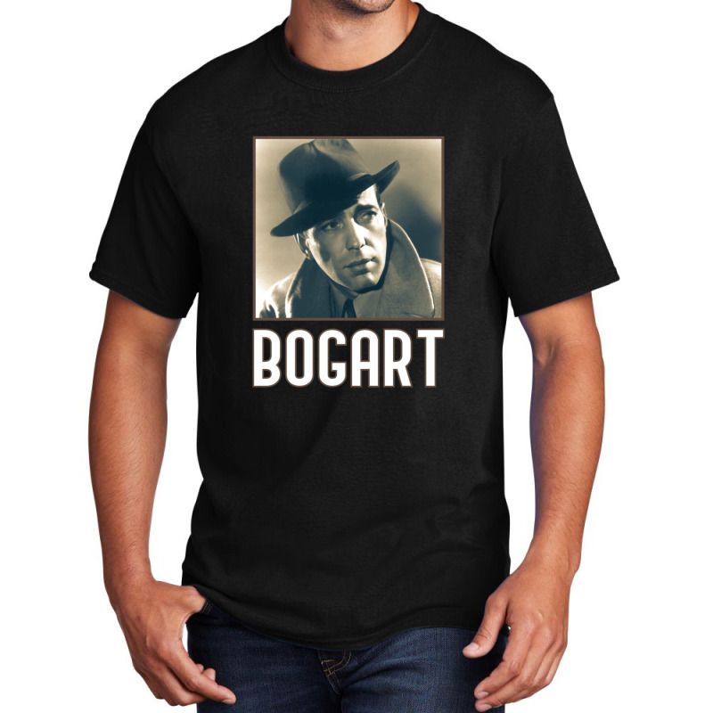 Bogart 3 Basic T-shirt by RommelRRaj | Artistshot