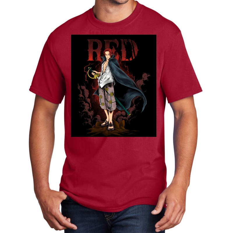 One Piece Film Red Film Basic T-shirt by abelpollich | Artistshot